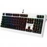 Клавиатура A4TECH BLOODY B810RC FOR GAMER LED USB черно-белая B810RC (  WHITE )