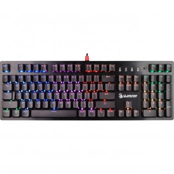 Клавиатура A4TECH BLOODY B820R BLUE S FOR GAMER LED USB черная