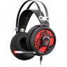 Наушники с микрофоном A4TECH BLOODY M660 1.2м мониторные оголовье черно-красные M660 B/R