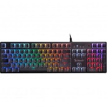 Клавиатура A4TECH BLOODY S510NP USB FOR GAMER LED механическая черный