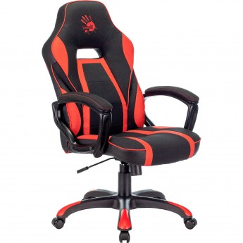 Кресло игровое A4Tech Bloody GC-250 эко.кожа/ткань крестовина черно-красные